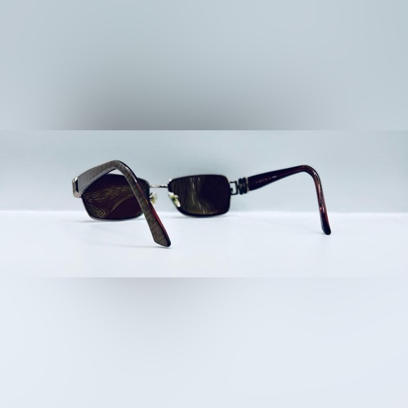 Fendi F883 Brown Rectangular Sunglasses Frames Only - Picture 5 of 8